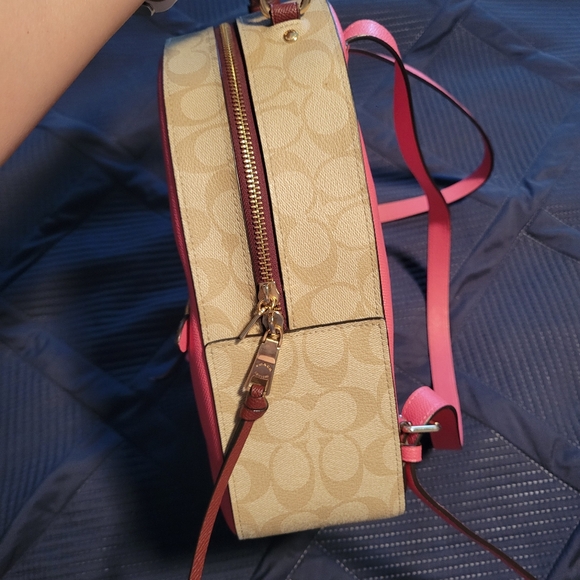 Coach Pink Backpack - Picture 8 of 11